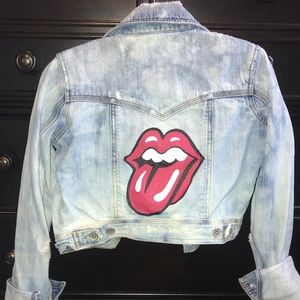 Rolling Stones denim jacket